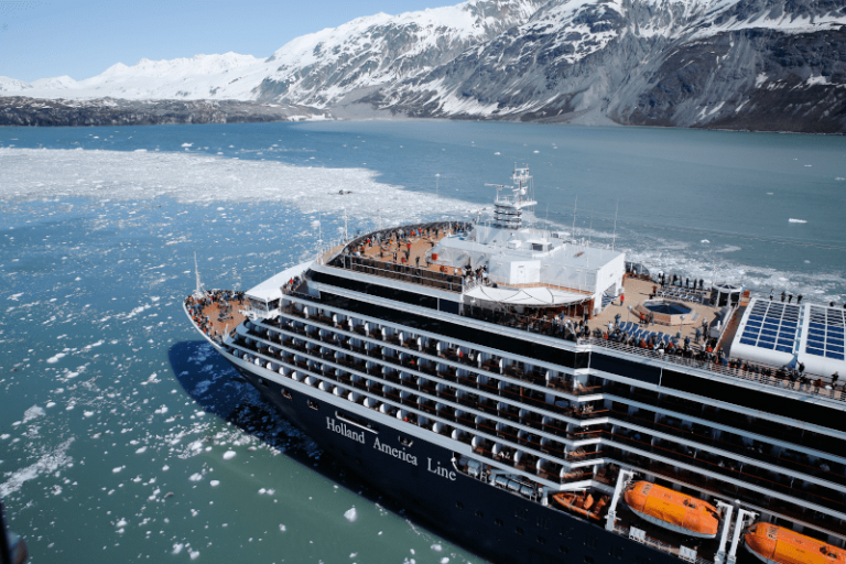 Holland America Cruise Ship in Alaska, Photo by Holland America Cruise Line