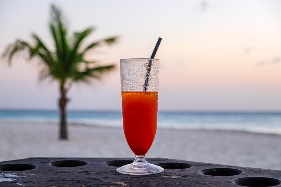 Aruba Aruba Cocktail - Signature welcome cocktail in Aruba
