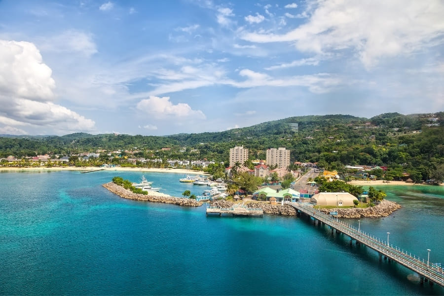 Cruise Port in Ocho Rios, Jamaica