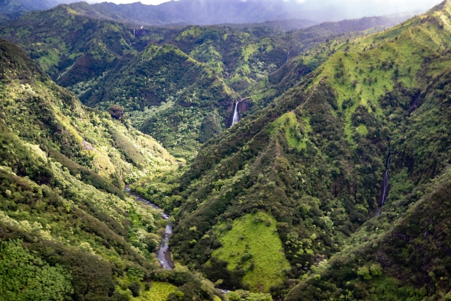 Manawaiopuna Falls, Kauai, Hawaii