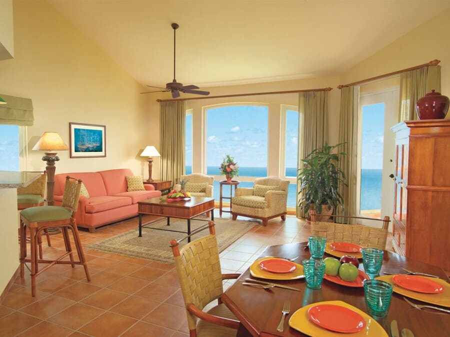 Ocean Sunset Villa living room - Photo credit Exceptionalvillas