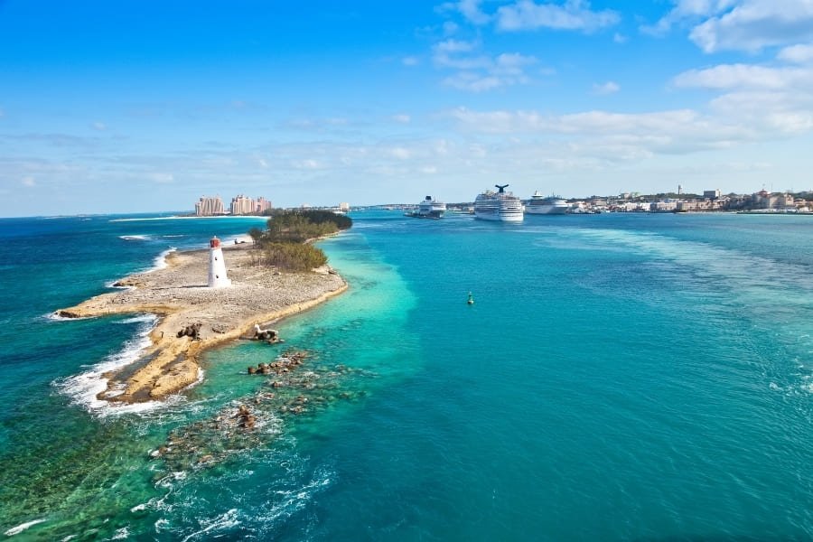 Scenic view at Nassau, Bahamas