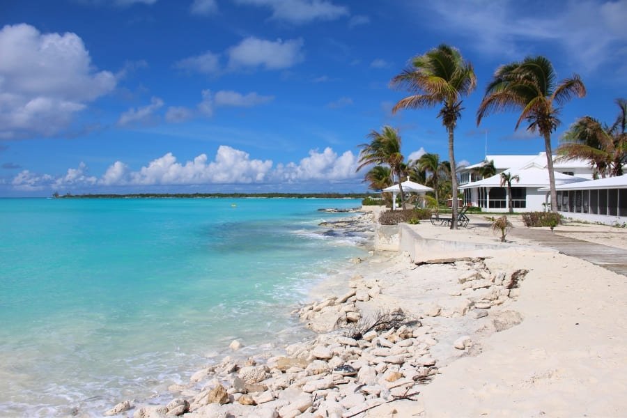 View of the Cape Santa Maria Beach in Long Island, Bahamas