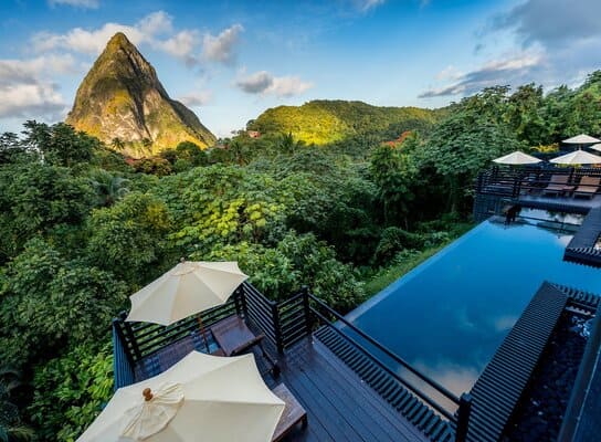St. Lucia all-inclusive resorts: Rabot Hotel by Hotel Chocolat