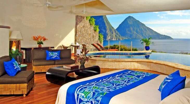 Caribbean All Inclusive Resorts: Jade Mountain Resort