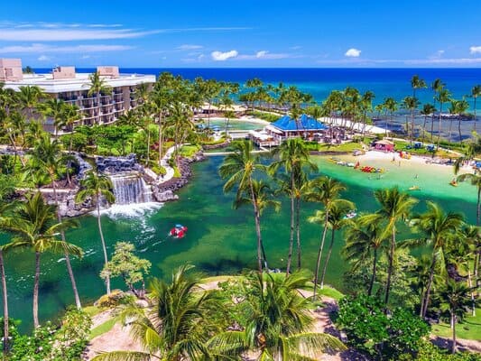 Big Island Hawaii all-inclusive resorts: Hilton Waikoloa Village