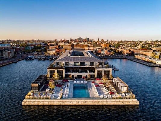 Maryland all-inclusive resorts: Sagamore Pendry Baltimore