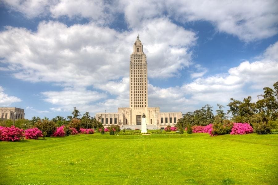 Louisiana State Capitol, Baton Rouge, Louisiana, USA