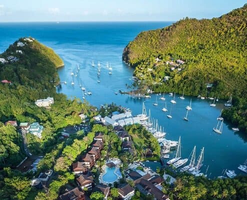 St. Lucia all-inclusive resorts: zoëtry marigot bay st. lucia